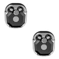 thumbnail image 1 of Inteprter Auriculares inalámbricos compatibles con Bluetooth, micrófono en la oreja, auriculares inteligentes con estuche de carga, estéreo, graves, Negro 2piezas, 1 of 6