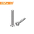 thumbnail image 3 of #8-32x1-1/8" tornillos de máquina de cabeza plana, tornillo de acero inoxidable 304, paquete de 20, 3 of 6