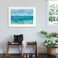 thumbnail image 3 of Art.com Caribbean Sea Reflections Art Print by Silvia Vassileva, White Frame Wall Art, 44" x 32", 3 of 5