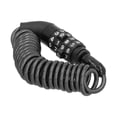 thumbnail image 1 of Candado de seguridad para bicicleta candado de contraseña ligero impermeable portátil negro para monopatines puertas ANGGREK Otros, 1 of 8