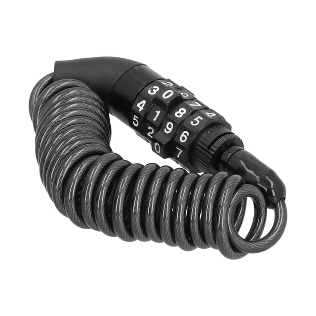 Candado de seguridad para bicicleta candado de contraseña ligero impermeable portátil negro para monopatines puertas ANGGREK Otros