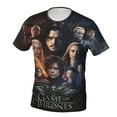 thumbnail image 3 of Game Of Thrones T Shirt 3d Printed Crewneck Graphic Short Sleeve Tees For Mens, 3 of 6