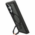thumbnail image 2 of UAG Samsung Galaxy S26 Ultra Case 6.9" with Kickstand Plasma XTE - Magnetic Charging Compatible Transparent Rugged Military Drop Tested Protective Cover, Black/Orange, 2 of 7
