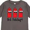 thumbnail image 4 of Inktastic Got Ketchup Boys or Girls Long Sleeve Toddler T-Shirt, 4 of 5
