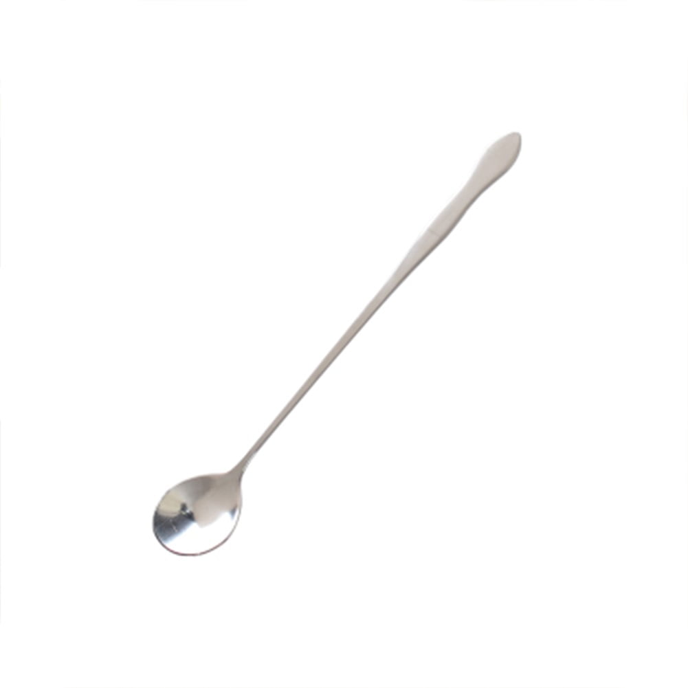 Dorime Soup Spoon 304 Stainless Steel Soup Spoon with 12 Inch S Shape Hanging Handle Kitchen Utensil Tool 