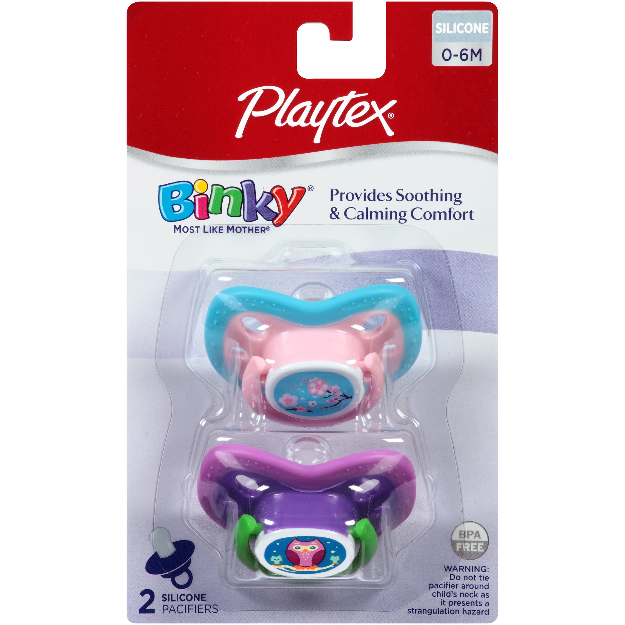 Playtex Baby Silicone New Born Binky 