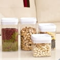 thumbnail image 7 of Pompotops Airtight Food Storage Containers with Lids Cereal Plastic Kitchen Pantry Storage Container Rice, Pasta, Flour and Sugar Containers (1.2L), 7 of 7