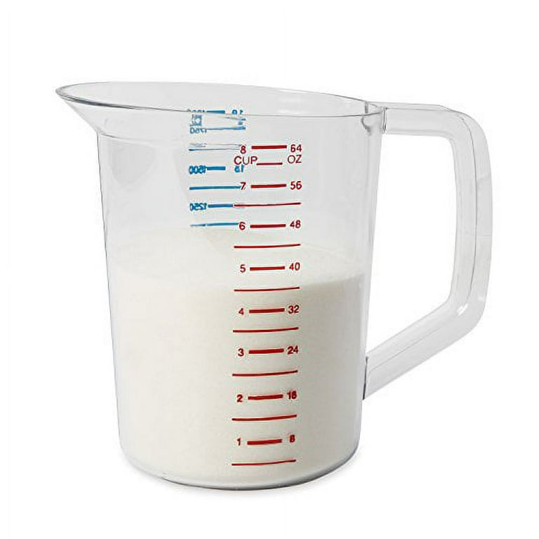 Rubbermaid Commercial Products Plastic Liquid Measuring Cups