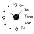thumbnail image 2 of 2Pcs Creativo DIY 3D Metal Mano Relojes De Pared Relojes Decoraciones Para, 2 of 9
