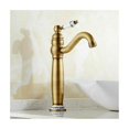thumbnail image 1 of Grifo mezclador para lavabo Health Assured, grifo para fregadero de cocina con acabado en latón antiguo giratorio de 360 grados con construcción sin plomo ni níquel, diseñado para un estilo moderno, 1 of 1