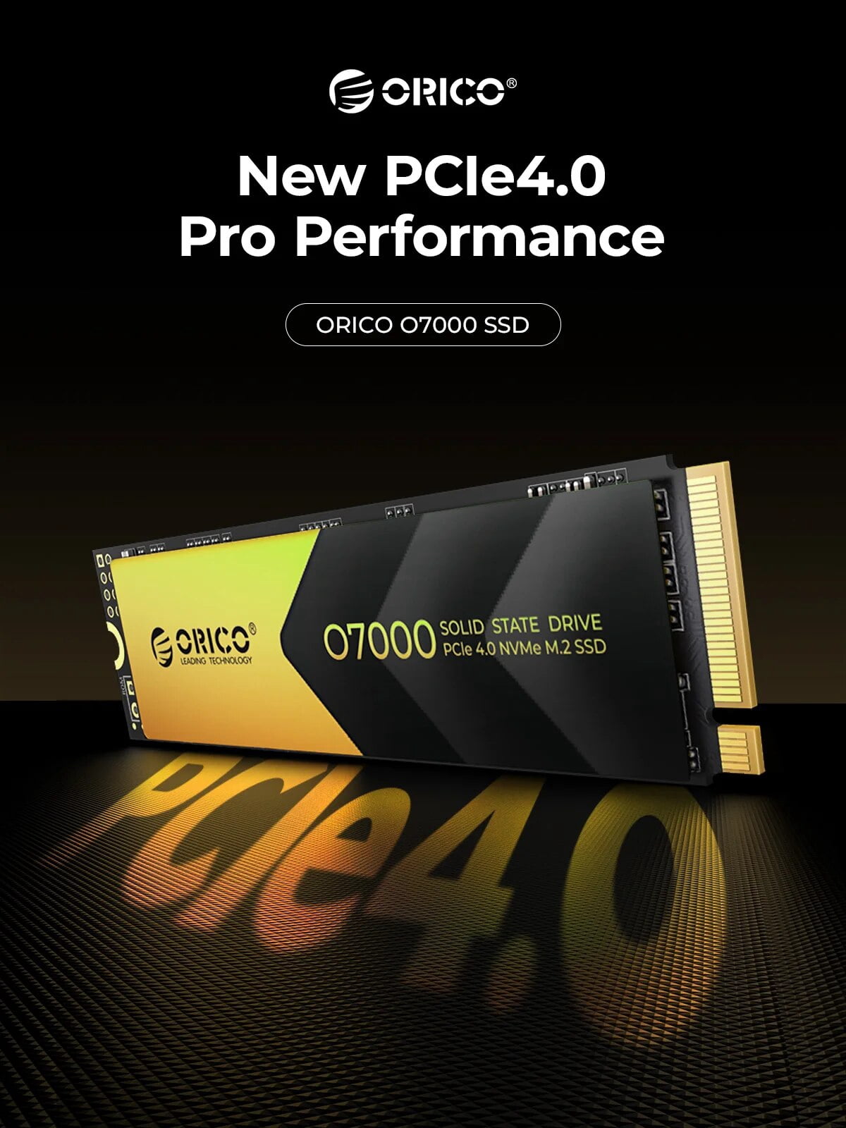 ORICO 4TB NVMe SSD PCIe 4.0X4 m.2 2280 Internal SSD up to 7000MB/s