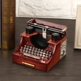 thumbnail image 4 of Caja de música Retro, minicaja de música creativa de estilo Vintage con mecanismo de relojería, caja de música para máquina de escribir, diseño fácil de usar Jadeshay  A, 4 of 8