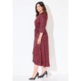 thumbnail image 3 of Catherines Women's Plus Size Easy Faux Wrap Dress, 3 of 6