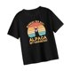 thumbnail image 1 of Camisetas con cuello redondo para mujer, ropa de calle, camisetas suaves de verano, camisetas de manga corta para deportes, viajes en la calle, compra Negro, 1 of 8