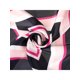 thumbnail image 4 of INSPIRE CHIC Mujeres Bufandas Cuadradas con Estampado de Rayas, 23.6x23.6 Bufanda de Satén para el Cuello Neckerchief Diadema 70x70cm/27.6x27.6"(LxA) Rosa Champagne, 4 of 6