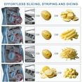 thumbnail image 6 of ONCE FOR ALL Vegetable Chopper & Zucchini Noodles Spiralizer, Food Slicer Shredder Dicer, 6 of 9