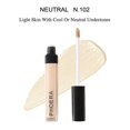 thumbnail image 1 of PHOERA Full Cover Liquid Concealer Foundation Cream Makeup Face Eyes Dark Circles, 1 of 5