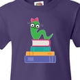 thumbnail image 4 of Inktastic Bookworm Girls Reading Youth T-Shirt, 4 of 5