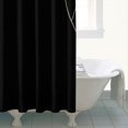 thumbnail image 4 of Rideaux de Douche Réutilisables Style Bohème Moderne Mi-Siècle Esthétique, Doublure de Rideau de Douche en Polyester Chic Contemporain, Ensemble de Rideaux de Douche avec Encliquetage, 72x72 Pouces, 4 of 4