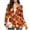 Autumn Maple Leaf, variant on Light Blue Snowman Print Women's Business Casual Blazer, Single Button Long Sleeve Suit Coat with Functional Pockets for Office Work Daily Wear Holiday Outfits, 3XL
