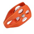 thumbnail image 4 of Polea grande de 30KN con rodamiento, placa lateral deslizante para rescate, escalada en roca al aire libre, trabajo aéreo, color naranja, 4 of 14