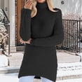 thumbnail image 4 of Dyfzdhu Long Sleeve Shirts For Women Fashionable Long Sleeve Pullovers Loose Fuzzy Jumper Sweater Womens Blouses, 4 of 7