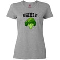 thumbnail image 3 of Inktastic Powered by Broccoli Women's T-Shirt, 3 of 5