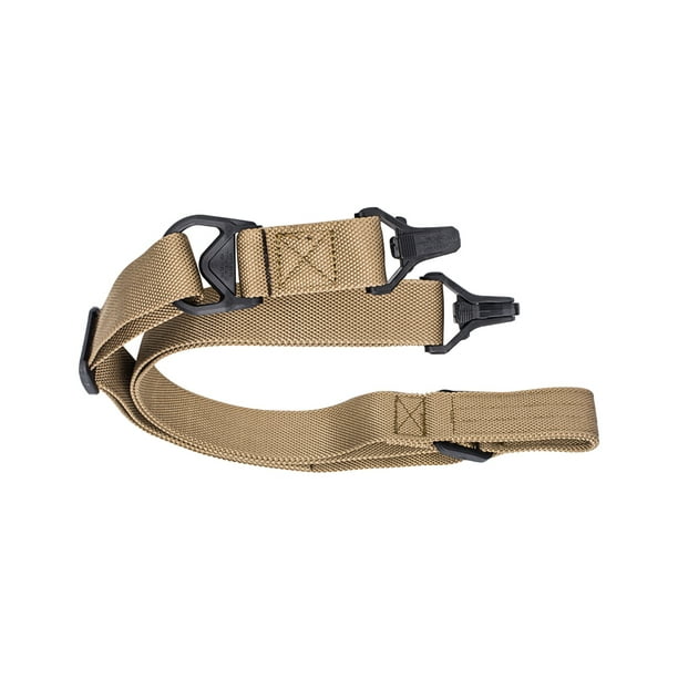 Soidarity Correa de hombro de doble punto antideslizante para hombros, eslingas suaves ajustables para exteriores, senderismo, Camping, bolsos al aire Caqui Soidarity OD000699-02B