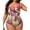 #0157-Purple, variant on Ailaofu Plus Size Women's Tummy Control Swimsuits Ruched Slimming One Piece Bathing Suit Deep V Neck Swimsuit
