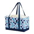 thumbnail image 1 of Bolsa de transporte, bolsa térmica, práctica, con asa, aislante, reutilizable, para comestibles Azul, 1 of 9
