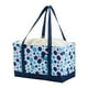 thumbnail image 1 of Bolsa de entrega de alimentos, bolsa de compras reutilizable con aislamiento y asa. Azul, 1 of 9