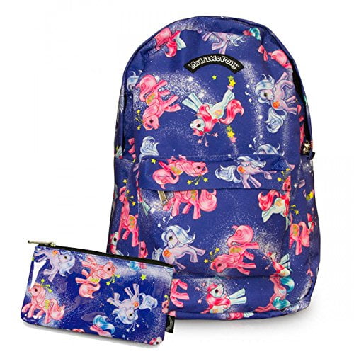 my little pony backpack set