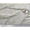thumbnail image 2 of Soimoi Gray Rayon Fabric Berries Leaves Decor Fabric Printed Yard 42 Inch Wide, 2 of 2