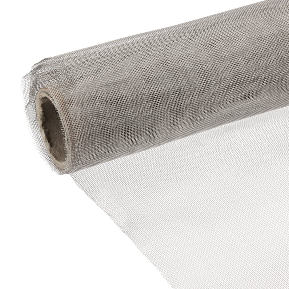 Uxcell 30 Mesh 15.7"x47.2" 304 Stainless Steel Woven Wire Mesh Screen 0.1mm Hole