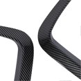 thumbnail image 1 of 1 Pair Lip Spoiler Fog Lamp Cover Grille Sporty Look Spoiler Fog Lamp Cover Trim Grille for 2 Series F22 F23 M Sport 2014 to 2021 Glossy Black, 1 of 3