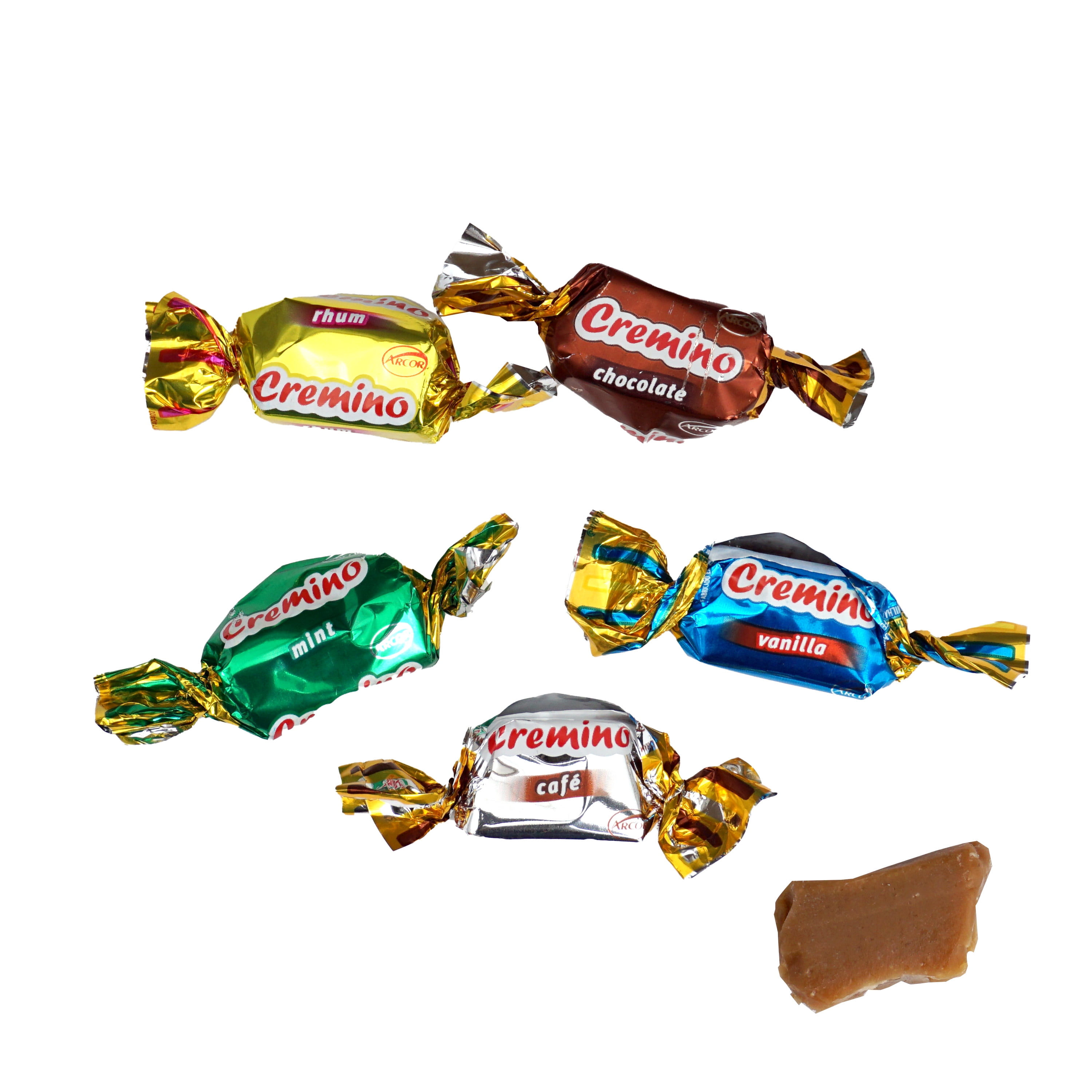 Arcor Candy Assorted Toffee Chews, 5 Pound Bulk Candy, Individually Wrapped Toffee Candy, The Hampton Popcorn & Candy Company