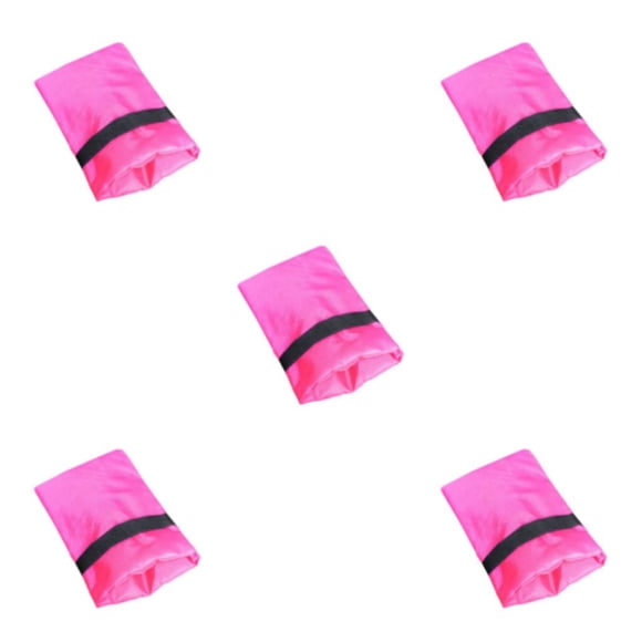 Transemion Protection contre le Givre pour l'Extérieur avec Housse Imperméable Compatibilité Universelle Rouge rose 5 Ensembles