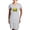 Heather Gray, variant on - Softball Aunt (Cross) - Women's Nightshirt