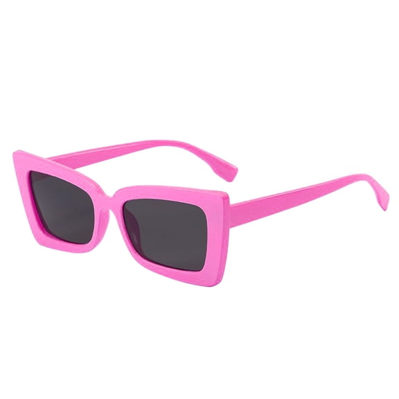 Miorin Under $5 Fashion Sunglasses for Women and Men Retro Womens Shade UV Protection Pink Frame Black Lens Sunglasses