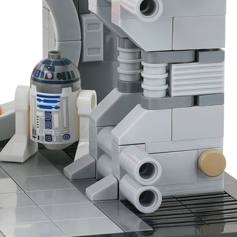 Star Wars MOC New Hope Leia R2-D2 Vignette Custom Building Star Wars MOC New Hope Leia R2-D2 Vignette Custom Building