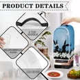 thumbnail image 4 of HELLHERO Oil Proof Mixer Blender Cover with Handle There is only one dust cover 15.94"H x 9.45"L x 7.28"W,Rabbit Flower, 4 of 6