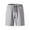 Z1-Light Gray, variant on LILIYA Men's Athletic Running Shorts Gym Workout Lightweight Quick Dry Short Sports Basketball Tennis Drawstring Mesh Shorts with Zipper Pockets