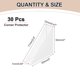 thumbnail image 2 of Uxcell 30Pcs Protector de esquina de vidrio triangular, protector de esquina de mesa de vidrio de plástico, 2 of 6