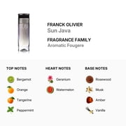 Franck Olivier Mens Sun Java EDT Spray 5 oz Fragrances 3516642211676