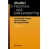 Cost-Benefit Analysis and the Theory of Fuzzy Decisions: Identification and Measurement Theory, Used [Hardcover]