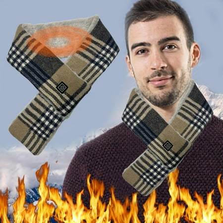 

Elastic Bands for Exercise Men Portable Exercise Bike Workout Must Haves Intelligent Heating Scarf Heating Neck Grid Three Step Temperature Control Warm Mens And Womens Intelligent