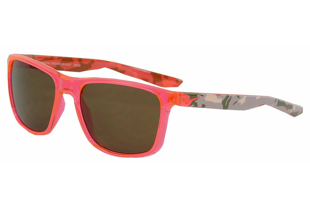 Sunglasses NIKE ESSENTIAL ENDEAVOR SE EV 1117 620 Bright Crimson/Dark Brown - image 4 of 4