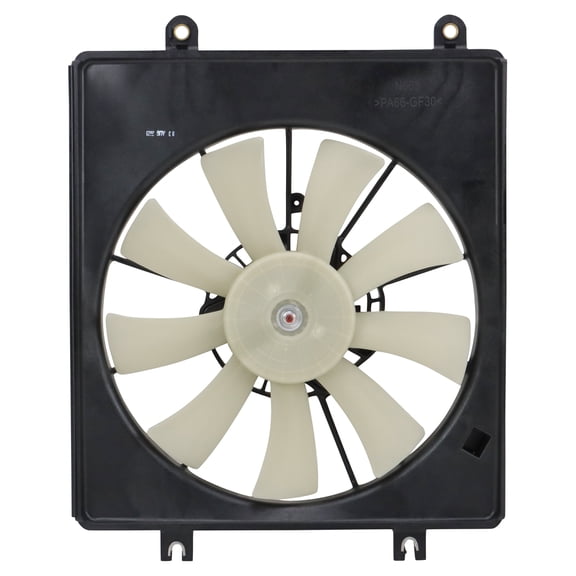 TRQ A/C Condenser Cooling Fan Assembly Fits Select 2022 Honda Civic HO3113150
