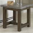 thumbnail image 1 of Home Styles Table de Bout en Béton Chic en Brun et Gris, 1 of 4