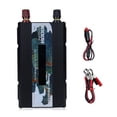 thumbnail image 3 of Inversor de energía Solar DC 12V a AC 110V Riwesomey Convertidor de Onda sinusoidal Negro, 3 of 6